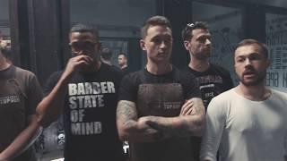 Первый съёмочный день ролика "Франшиза TOPGUN Barbershop"