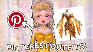 *PINTEREST* Picks my Outfits for Every Theme in a *PRO SERVER* in DRESS TO IMPRESS! | Roblox