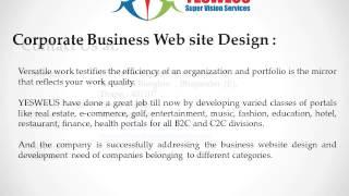 Corporate Business Web site Design