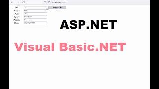 Retrieve data from sql server database in asp.net using VB.net(with code)