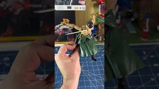 ANIME HEROES RORONOA ZORO THREE SWORD STYLE IS HERE!!! #onepiece #zoro #shfiguarts #animeheroes #toy