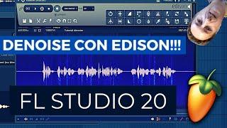 FL Studio 20 - Denoise con Edison - Come pulire le tracce vocali e audio - Tutorial in italiano