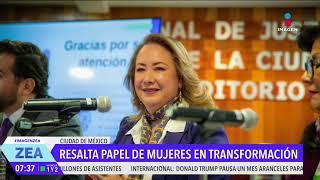 Mujeres, protagonistas en la transformación del Poder Judicial: Yasmín Esquivel | Francisco Zea