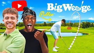 YOUTUBERS CONTROL BIG WEDGE GOLF!