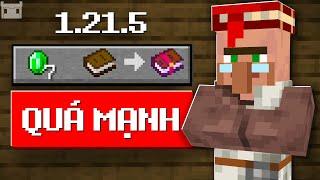 Dân Làng Sắp Bị GIẢM SỨC MẠNH Trong Minecraft phiên bản mới 1.21.5