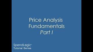 Price Analysis Fundamentals, Part I