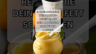 3 unglaubliche Weihnachtsrezepte, die dein Bauchfett schmelzen lassen!
