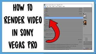 Как сделать правильный рендер видео в Sony Vegas используя кодек AVI