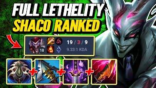 87 Lethality Shaco vs. Olaf - S14 [League of Legends] Full Gameplay - Infernal Shaco