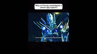 Why is Frenzy considered a clever spy expert? #youtube #transformersjuguetes #transformerslegends