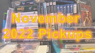 November 2022 Pickups - More Imports, More Limited Run Games, More Music!