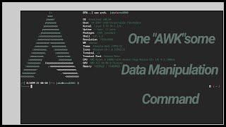 Data Manipulation command comparison - AWK vs Cut | Grep