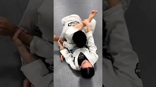 BJJ Girl sets up a scissorhold trap