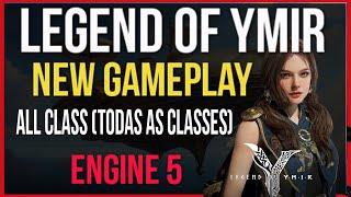 LEGEND OF YMIR - ALL CLASS - NOVA GAMEPLAY - NEW GAMEPLAY - TODAS AS CLASSES