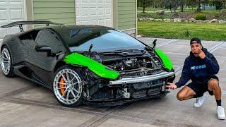 Wrecked my $300,000 Twin-Turbo Lamborghini Huracan!