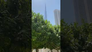 Наслаждаюсь завтраком с видом на Burj Khalifa в Дубае #Дубай #завтрак #отпуск