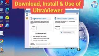 How To Download & Run UltraViewer For Windows 11/10/8/7 || Install UltraViewer in PC/Laptop