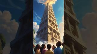 The Tower of Babel: Humanity's Epic Challenge to God#ancientcivilizations #history #historyshorts