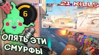 КАК ИГРАЮТ 6 LVL FACEIT / Демка на Фейсите CS2