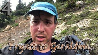 Day 4: Fryatt to Geraldine valley loop. Headwall CG to 4rth Geraldine Lake. 2019