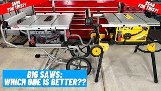 DeWALT DWE7491RS vs. Skilsaw SPT99-11  ||  Side By Side Comparison