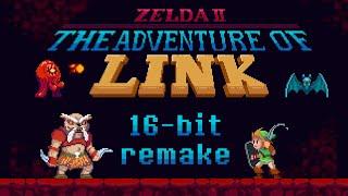 Zelda II: The Adventure of Link Remake 2D Demo (Re-upload)