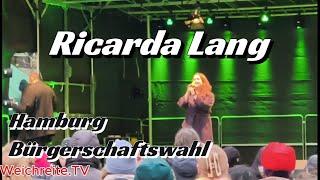 Ricarda Lang Wahlkampfabschluss Bürgerschaftswahl Hamburg Bündnis90, Die Grünen 28.2.25