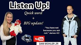 DMJR - Hey Guys! Testify + Quick Word + HUGE personal Update!!!