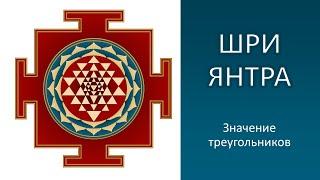 Шри Янтра. Значение треугольников при уходе