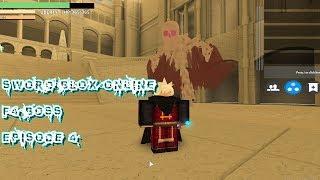 Old Floor 4 Boss | Sword Blox Online | Roblox