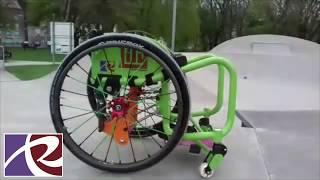 Lily Rice Skate Wheelchair WCMX Roma Sport