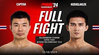 Full Fight l Capitan Petchyindee Academy vs Nuenglanlek Jitmuangnon I RWS