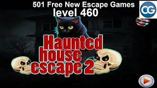 [Walkthrough] 501 Free New Escape Games level 460 - Haunted house escape 2 - Complete Game