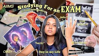 Studying for an EXAM Day in the Life of FINAL YEAR MEDICO Study with me MBBS Life at AIIMS🩺 NEET