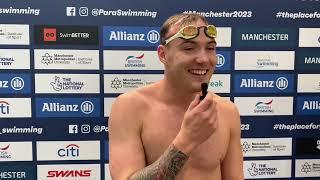 Barry McClements - Para Swimming World Championships 2023 - Day 5/Session 2