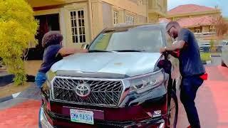 JJC Skillz Acquires Land Cruiser Prado Days After Wife, Funke Akindele Got Lexus LX 570 SUV