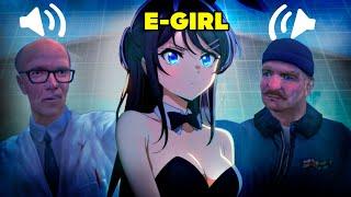 E-GIRL ТРОЛЛИТ Игроков ГАРРИС МОДА