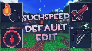 Texture Pack PVP Minecraft 1.8 y 1.9 SIN LAG | SUCHSPEED Default Edit Pack