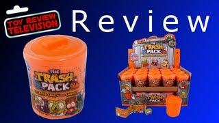 THE TRASH PACK Series 2 Surprise Trash Cans Toy Review Opening