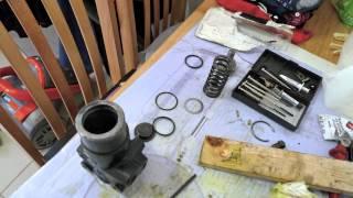 Citroen Xantia accumulator take apart