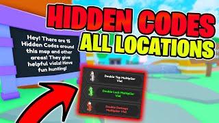 ALL HIDDEN CODE LOCATIONS... Easter Hunt in Tapping Legends X