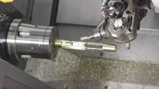 Eurotech B446SY2 CNC Lathe AR 15 carrier in One Operation