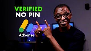 Got VERIFIED without PIN by AdSense