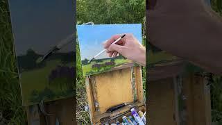 Вечерний свет. Холст, масло.