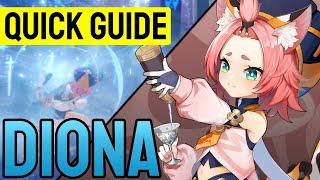 4 Minute Guide to Diona | Genshin Impact