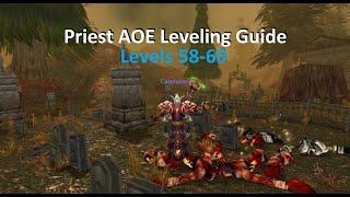 [Classic WOTLK] Priest AOE Leveling - Holy Nova - 1 to 60 Under 30 Hours - Level 58-60