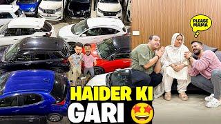 Selecting Haider’s New CarBallu ko Farrar hony ki ijazat ni mil rahi