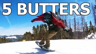 My Top 5 Personal Favorite Snowboard Butter Tricks