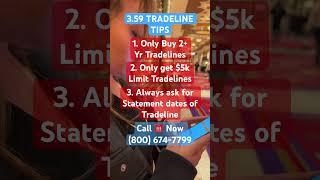 3.59 Tradeline Tips You Should Know #tradelinetips #shorts