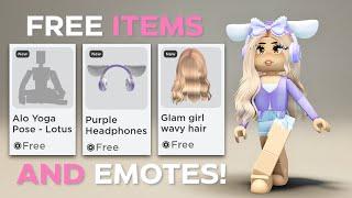 NEW FREE ITEMS YOU MUST GET IN ROBLOX! *COMPILATION*